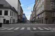 Ved Stortorvet fortsetter gaten som Kongens gate, og her nede har vi også Prinsens gate og et par gater nedenfor Dronningens gate. Det eneste vi mangler er Prinsesse gaten