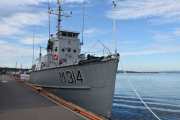 Her ser vi også minesveiperen M314 Alta som er et museumsfartøy og har fast plass her nede. Den er ifra 1953 og i 1966 kom den til Norge, og i 1996 fikk hun status som museumsfartøy