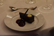 Og til slutt desserten, til sammen et fint og godt måltid