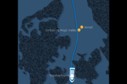 Jeg våkner akkurat for sent til å se broen, men det var mørkt og dårlig vær også