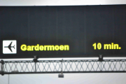Bare glem det, vi skal ikke mot Gardermoen