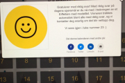Yes, vi svarte riktig nå kan de bare ringe oss