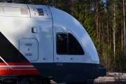 Kort-tur til Maridalen 9 mai 2018. Vi er på en gammel stasjon hvor togene suser forbi