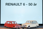 Vår første tur i regi Renault 6 - 50 års jubileum, en modell er Fransk og en er fra Japan