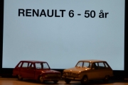 Vår første tur i regi Renault 6 - 50 års jubileum, hvilken skala dette kan være må vi bare lure på