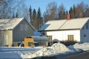 Vår første tur i regi Renault 6 - 50 års jubileum, vi kan bare lure hva som gjemmer seg her inne, kanskje en Renault?