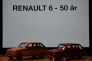 Vår første tur i regi Renault 6 - 50 års jubileum, vi overdriver når vi sier at scenen er over 1 meter bred