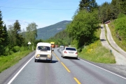 Ruta vi skal kjøre er ca. 80 km til sammen