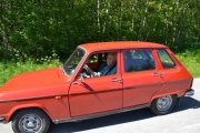 Vår gamle redaktør i sin Renault 6