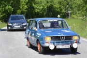 Også Vålerfolk i sin Renault 12 stasjonsvogn som også er vår service bil