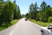 Ja nå går det fort, ikke lett å sikte med kamera
