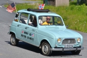 Jaggu rakk vi det, her kommer første bil