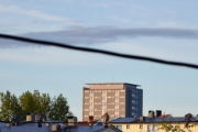 21 august 2018 - 4 Duer ser mot høyblokka på Manglerud