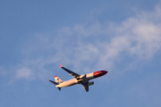 Morten 1 januar 2019 - EI-FVJ over Høyenhall