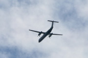 Morten 21 juni 2019 - Stort fly over Storsand, det er Widerøe med sin Dash-8 Q400, tror jeg