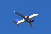 Morten 31 mars 2019 - SAS over Høyenhall
