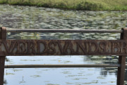 Sværdsvandsbro, håper de aldri bytter ut dette skiltet