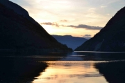 Solen går mer og mer ned
