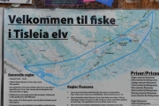 Info tavla på stedet