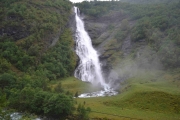 2012 bilde. Her ser du fossen fra et bedre ståsted