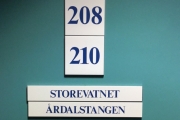Hvilken tilfeldighet, alle rom har sitt stedsnavn og min mor fikk rom 210 Årdalstangen