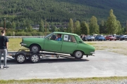 Starta på første og nå er han på vei ned