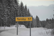 Blir nesten en times kjøretur til Torsby i denne farten