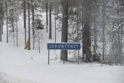 Lekvattnet, men jeg klarte ikke å se hva som stod på flagget bak