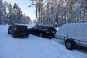 Men vi skal videre, forbi parkeringsplassen