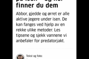 Fiskeskolen, så vikk vi denne og her kan vi lære litt