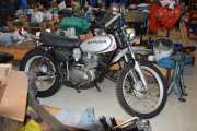 Honda motorsykkel, men er det en 350 eller 450? Kanskje større?