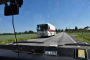 Første veteranen vi ser er TURBO DUCK, som er en Scania K113 CLB fra 1989