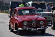 Hva med en svenske igjen, tror det er første Saab vi ser. Dette er en Saab Sport fra 1965