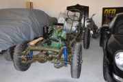Beklager, jeg husker ikke hva han sa om denne. Kan det være en Willys Jeep rundt 1941 til 1945?