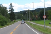 Kl. 16.58 vi fortsetter i 60 behagelige km i timen