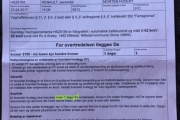 Ingen kapasitetsproblemer hos Politiet når det gjelder og få ut forenkla forelegg da. Dette lå i postkassa noen uker etterpå