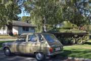 Profilbilde Forsvarets flysamling på Gardermoen M24 Chaffee fra 1944