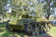 Forsvarets flysamling på Gardermoen M24 Chaffee fra 1944