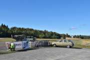 Hamar flyplass, Stafsberg