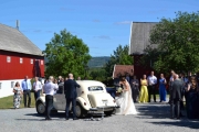 Ser dere forresten at brudebuketten er på plass?