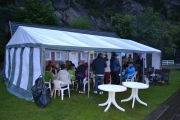 Festen er i full gang