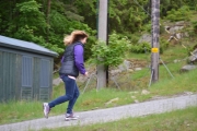 Hva løper hun for nå?