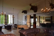 Koselig inne i lobbyen