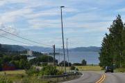 Men på vei oppover svingte vi av midt i Holmestrand så vi har ikke fått med oss denne strekningen før på turen