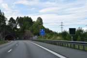 Skal inn i tunnelen Kleivene som er 560 meter lang og alt er bra