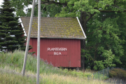 Plantevernbua i Sande, vi er i nærheten av Heimdal Gård