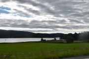 Her ser vi Holmestrandsfjorden, litt motlys ble det