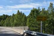 Det er enda 5 mil igjen til Skien og om jeg havner i Larvik på slutten av dagen aner jeg ikke