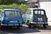 Ankomst Renault huset junior og co, og det er ikke hvilke som helst Renault-er vi møter. Sier bare Greta Molander løp og Vikingskipet med en Alpine på slep