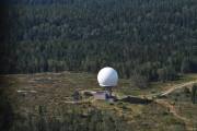 Men nå overtar jeg, vi er fremme, her ser vi radartårnet på Haukåsen